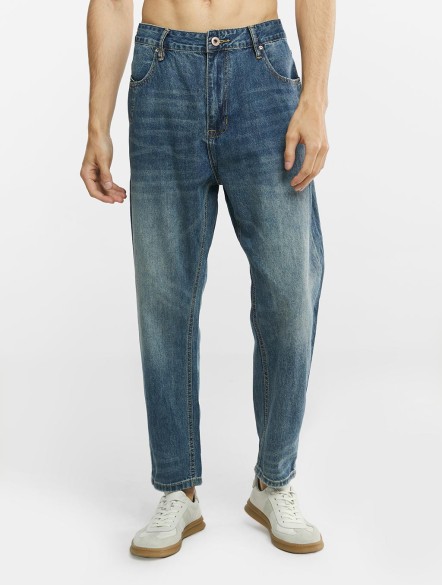 Vintage Washed Tapered Jeans Vintage Washed Tapered Jeans