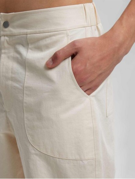 Tapered Pants With Shin Zippers Tapered Pants With Shin Zippers