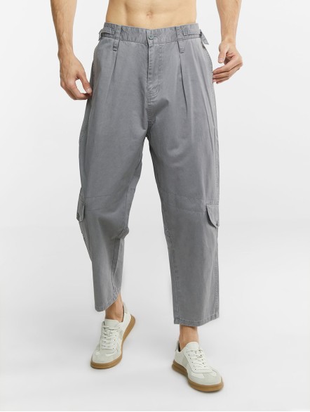 Cropped Cotton Cargo Pants Cropped Cotton Cargo Pants