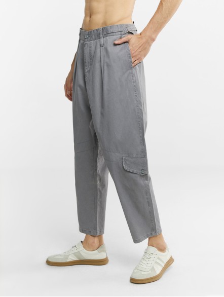 Cropped Cotton Cargo Pants Cropped Cotton Cargo Pants