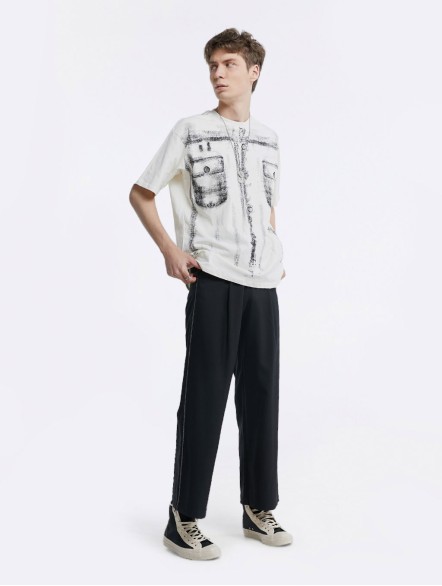 Pure Cotton Printed T-shirt Pure Cotton Printed T-shirt