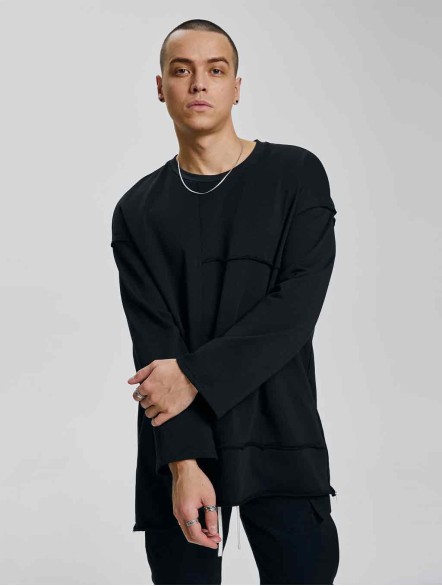Paneled Long-Sleeve T-shirt Paneled Long-Sleeve T-shirt