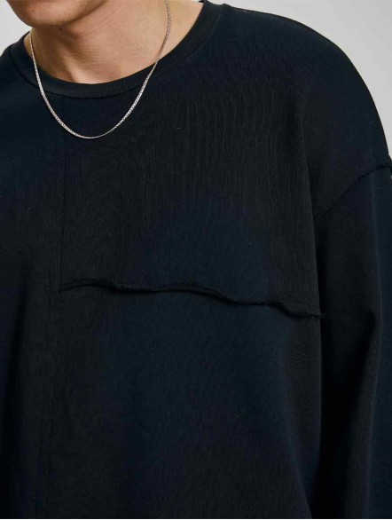 Paneled Long-Sleeve T-shirt Paneled Long-Sleeve T-shirt
