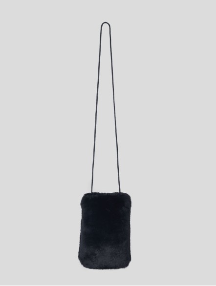 Faux-Fur Crossbody Pouch Faux-Fur Crossbody Pouch
