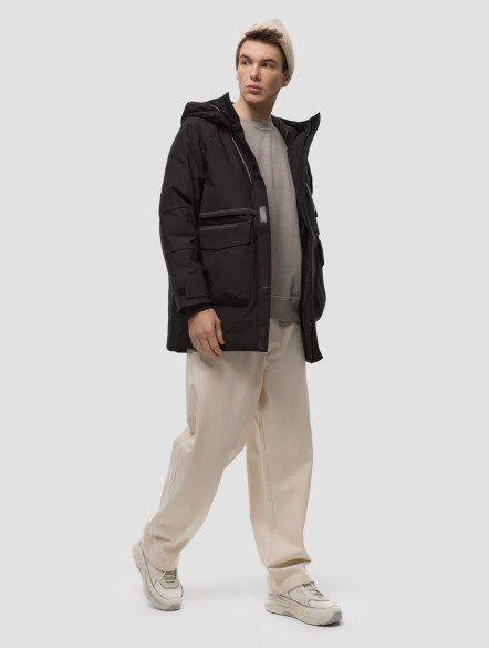 Magic Tape Hooded Puffer Jacket Magic Tape Hooded Puffer Jacket
