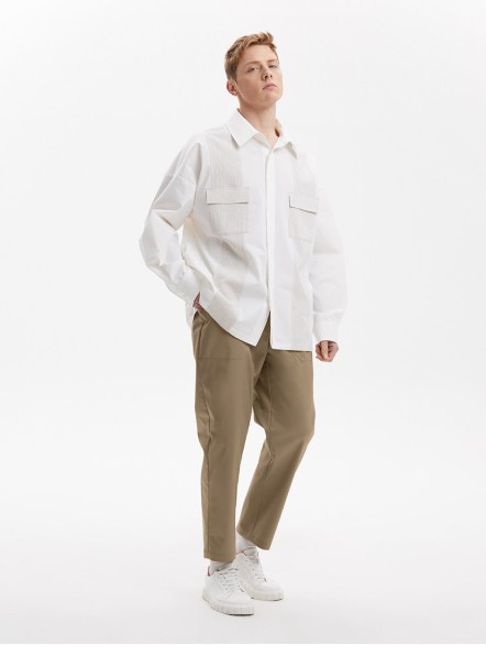 Single Button Tapered fit Trousers Single Button Tapered fit Trousers