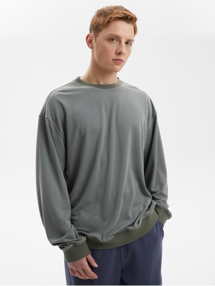 Round Neck Splicing Long Sleeve T-shirts Round Neck Splicing Long Sleeve T-shirts