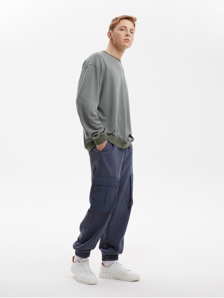 Round Neck Splicing Long Sleeve T-shirts Round Neck Splicing Long Sleeve T-shirts