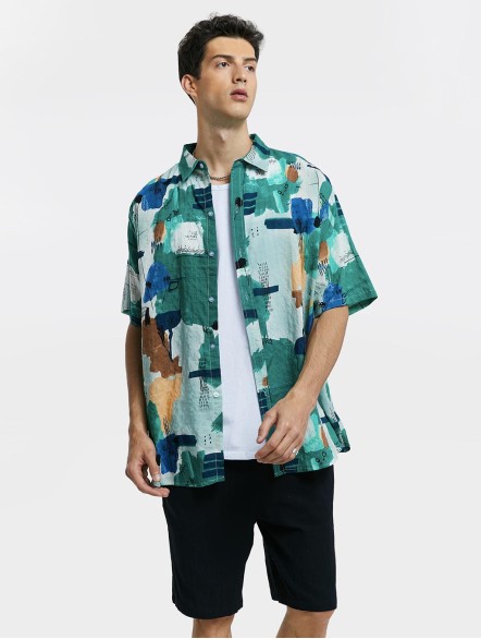 Art Print Short-Sleeve Shirt Art Print Short-Sleeve Shirt