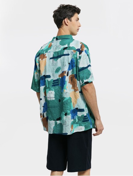 Art Print Short-Sleeve Shirt Art Print Short-Sleeve Shirt