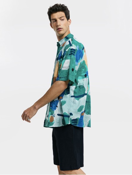 Art Print Short-Sleeve Shirt Art Print Short-Sleeve Shirt