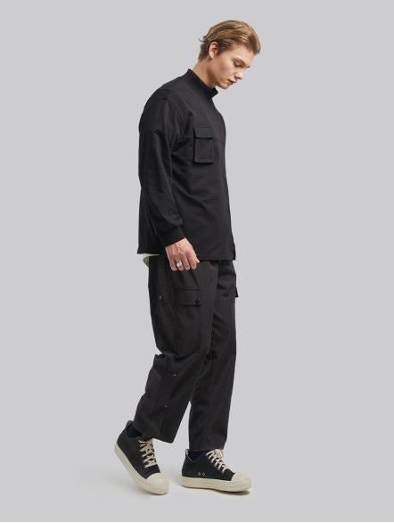 Off Center Pleat Sweatshirt Off Center Pleat Sweatshirt
