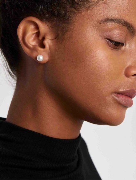 Large Pearl Studs Large Pearl Studs