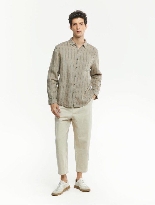 Striped Linen Shirt