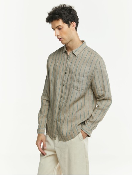 Striped Linen Shirt