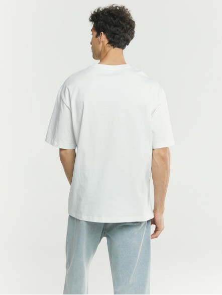 Oversized Print Cotton T-shirt Oversized Print Cotton T-shirt