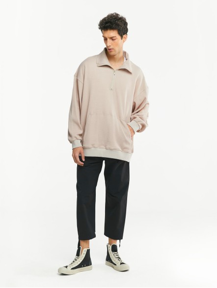 Plain Pullover Turtle Neck Sweatshirt Plain Pullover Turtle Neck Sweatshirt