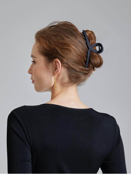 Black Matte Hair Claw Black Matte Hair Claw