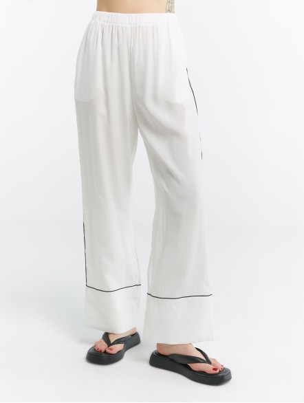 Trimmed Pajama Pants Trimmed Pajama Pants