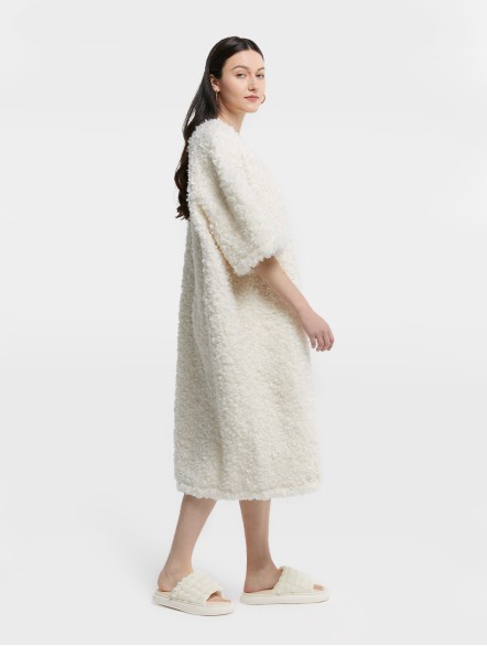 Relaxed Fleece Midi Dress Relaxed Fleece Midi Dress