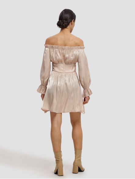 Off-the-shoulder Mini Dress Off-the-shoulder Mini Dress