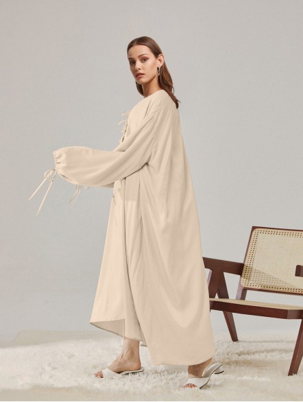 Roomy Drawstring Detail Sleepwear Roomy Drawstring Detail Sleepwear