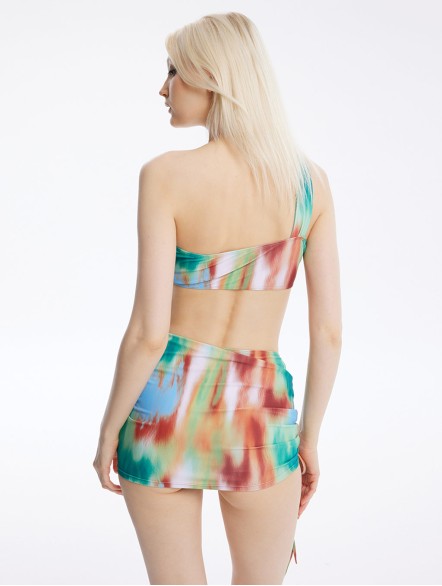 Tie-Dyed Three Piece Swmisuit Tie-Dyed Three Piece Swmisuit