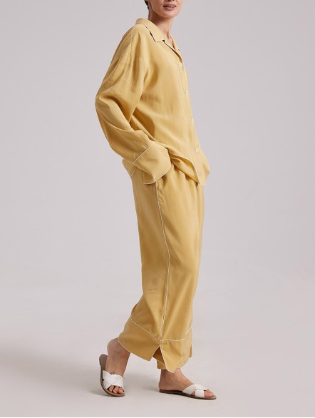 Balmacaan Relaxed Pajama Set Balmacaan Relaxed Pajama Set