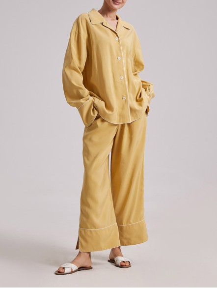 Balmacaan Relaxed Pajama Set Balmacaan Relaxed Pajama Set