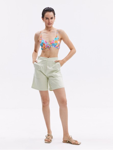 Allover Printed Bikini Swimsuit Allover Printed Bikini Swimsuit