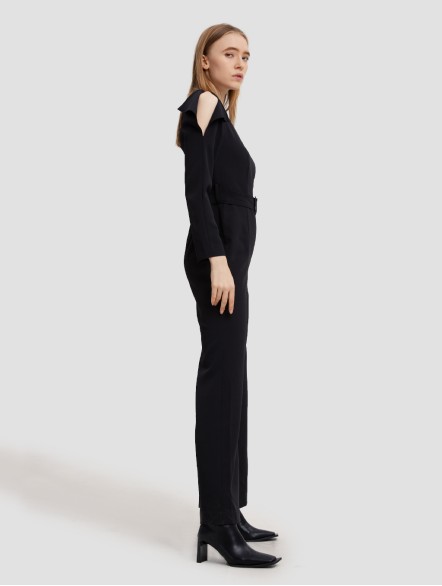 Exposed Shoulder Jumpsuit Exposed Shoulder Jumpsuit