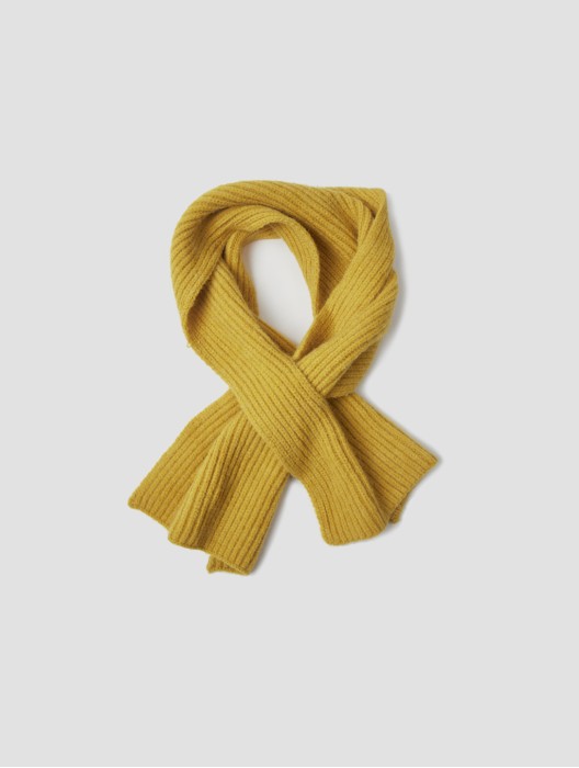 Warm Knitted Cross Scarf