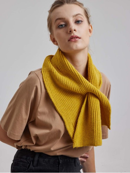 Warm Knitted Cross Scarf Warm Knitted Cross Scarf