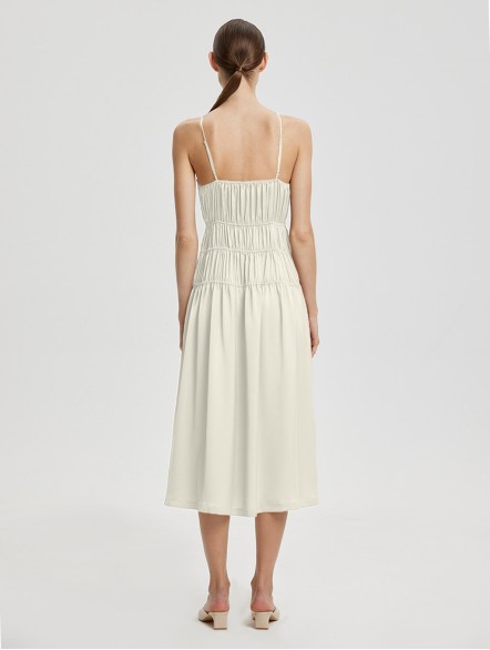 Gathered Slip Dress Gathered Slip Dress