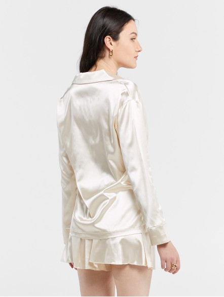 Satin Effect Three-Piece Set Satin Effect Three-Piece Set