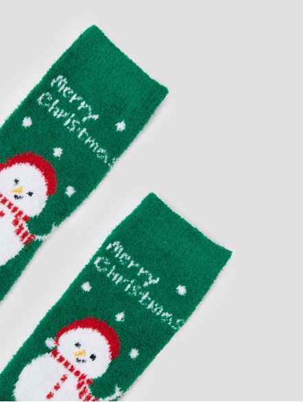 Festive Lovely Green-Series Socks Festive Lovely Green-Series Socks