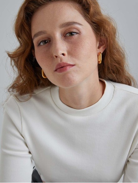 Gold Clip Earrings Gold Clip Earrings