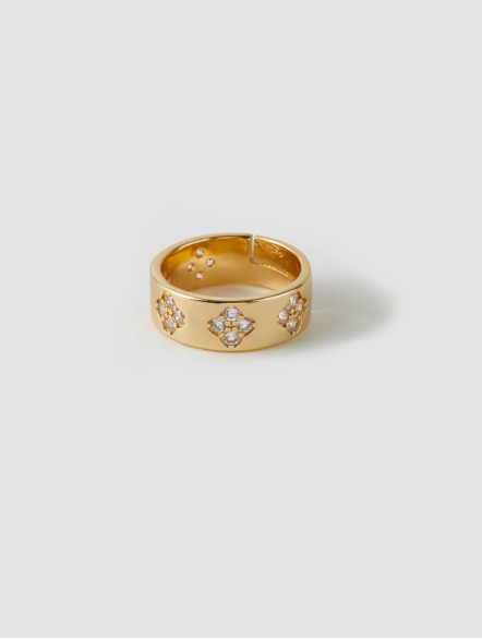 Four Petal Flower Ring Four Petal Flower Ring