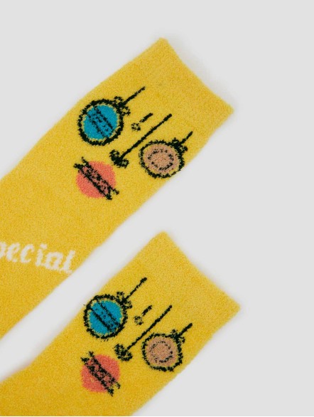 Festive Lovely Citrine-Series Socks Festive Lovely Citrine-Series Socks
