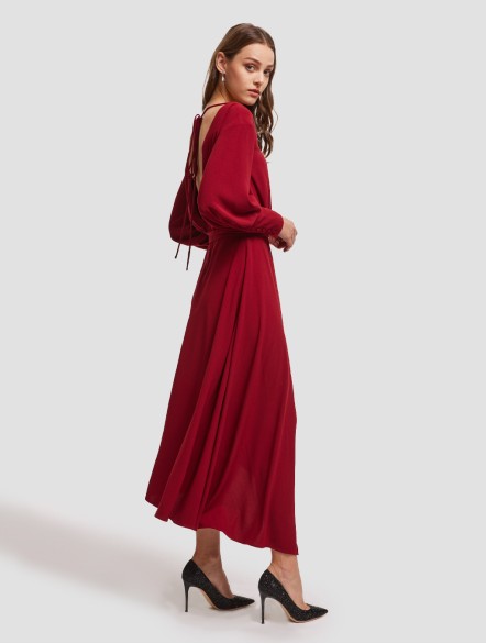 Wide Neck Asymmetric Dress Wide Neck Asymmetric Dress