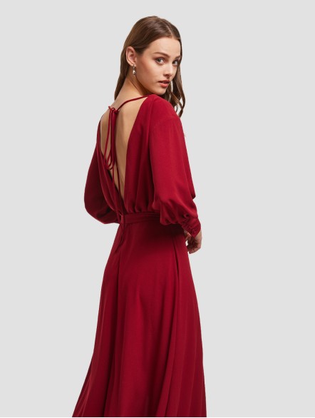 Wide Neck Asymmetric Dress Wide Neck Asymmetric Dress
