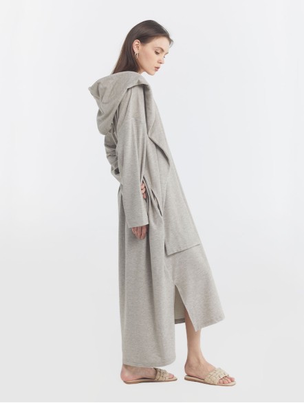 Scarf Dress With Side Slit Scarf Dress With Side Slit