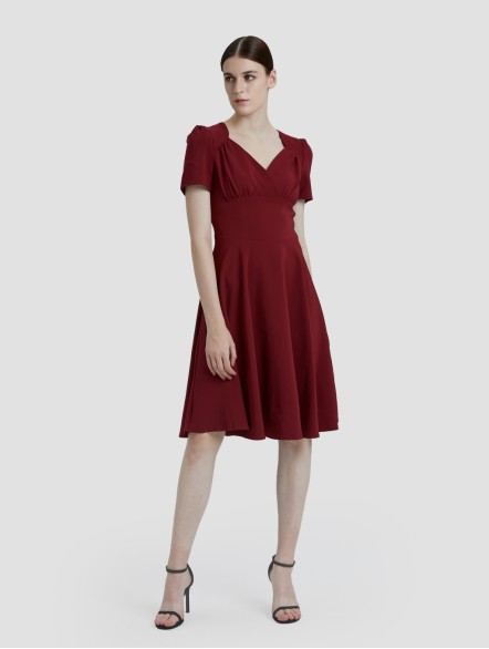 Flared Queen Anne Dress Flared Queen Anne Dress
