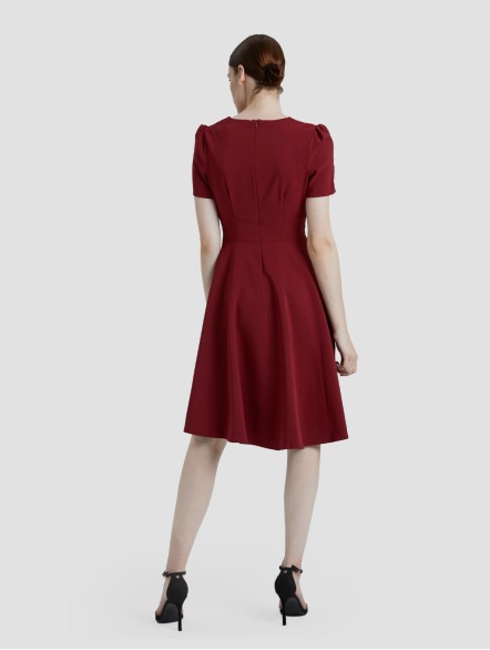 Flared Queen Anne Dress Flared Queen Anne Dress
