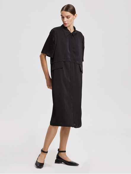 Striped Shirt Dress Striped Shirt Dress
