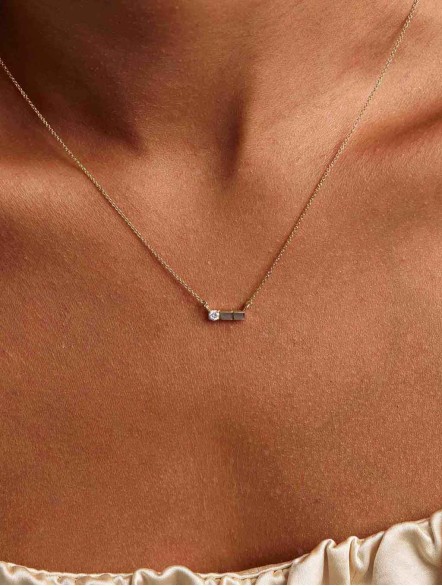 Brick Diamond Necklace Brick Diamond Necklace