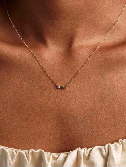Brick Diamond Necklace Brick Diamond Necklace