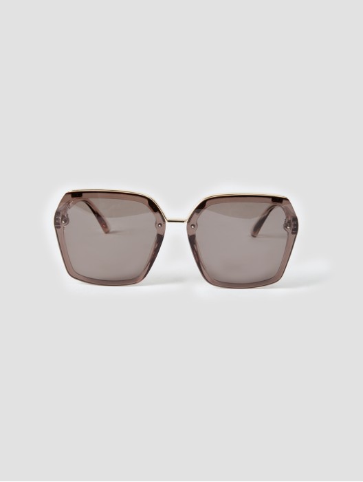 Rimless Geometry Sunglasses
