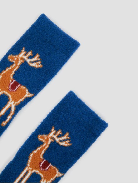 Festive Lovely Blue-Series Socks Festive Lovely Blue-Series Socks