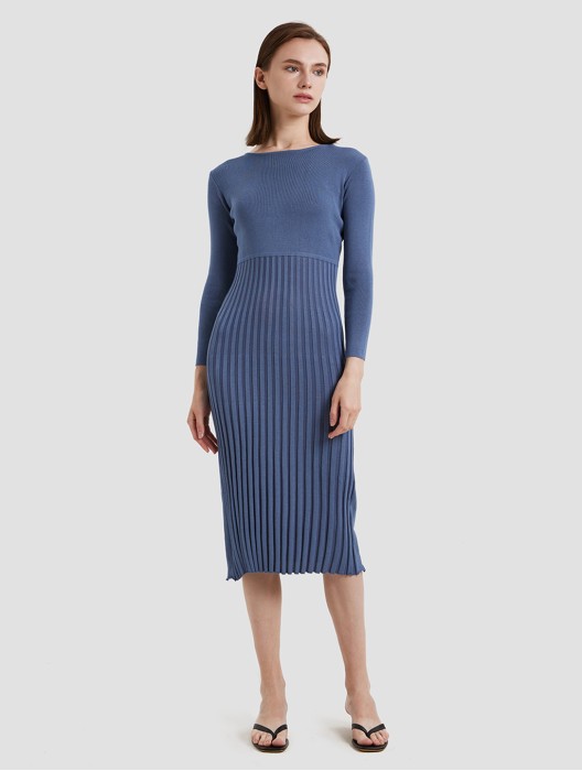 Long Sleeve Knit Dress